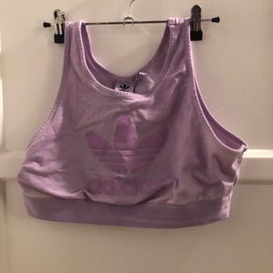 Adidas tie dye sports bra